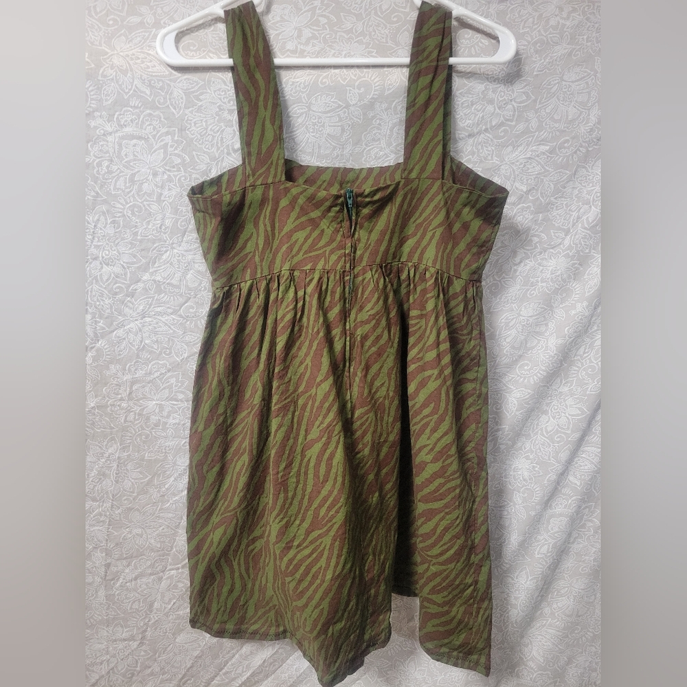 Handmade cottagecore grunge cotton dress - Picture 5 of 5